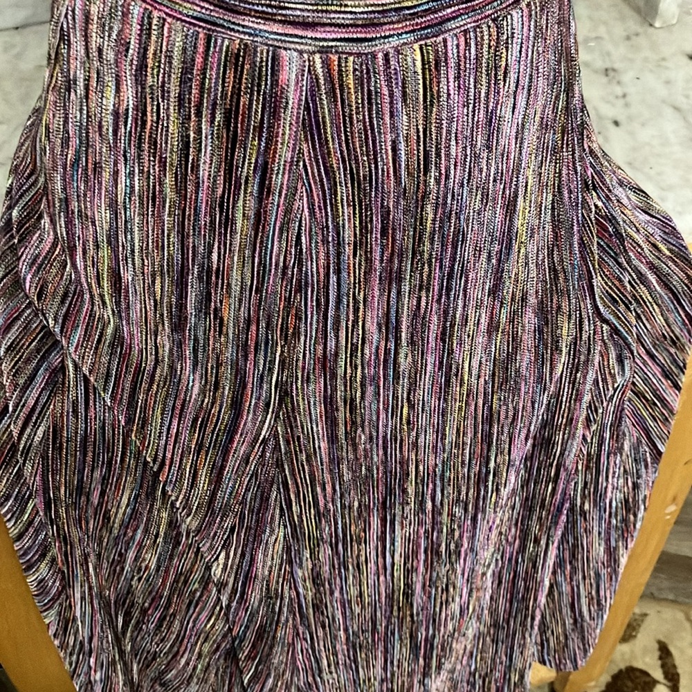Maeve Purple Midi A-Line Skirt for Cocktail Or Fun! From Anthropologie! Large! - Picture 5 of 10